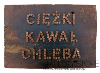 Andrzej Zujewicz-Ciężki kawał chleba-Malarstwo