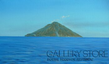 Andrzej Zujewicz-Stromboli-Malarstwo