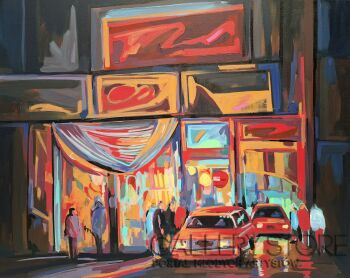 Aneta Olszewska - Kołodziejska-City 5/01/26-Malarstwo