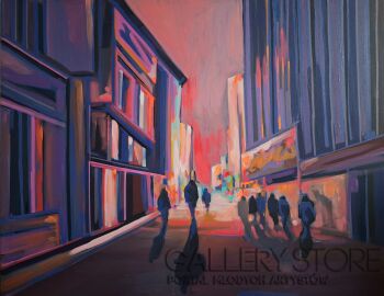 Aneta Olszewska - Kołodziejska-City 6/01/26-Malarstwo