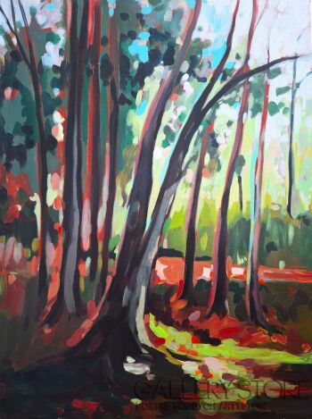 Aneta Olszewska - K.-Park pałacowy-Malarstwo