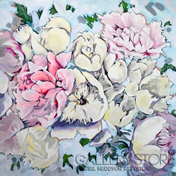 Aneta Olszewska - K.-Poranny bukiet-Malarstwo