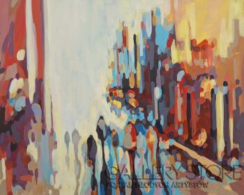 Aneta Olszewska - K.-W spokoju...CITY-Malarstwo