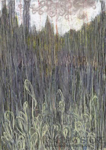 Angelika Mus-Nowak-Wiosenny deszcz-Rysunek