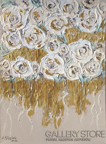 Ania Stępień-Złote ogrody milczenia-Malarstwo