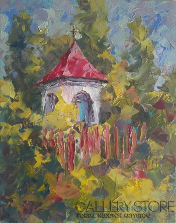 Anita Domeracka-Kapliczka w Płaczewie-Malarstwo