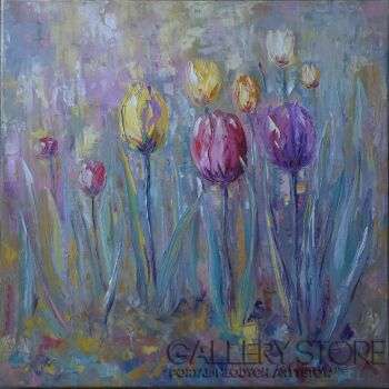 Anita Domeracka-Tulipany eufemiczne-Malarstwo