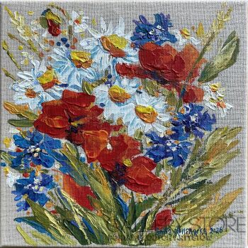 Anita Domeracka-Zapach lata-Malarstwo