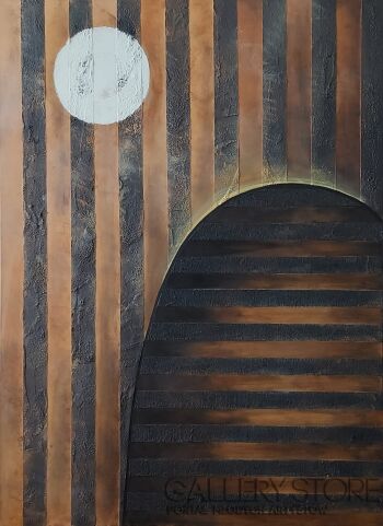 Anna Kurczewska-Sekwencja brązów-Malarstwo