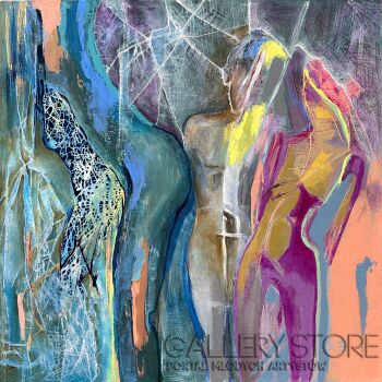 Anna Lupa-Suchy-Barwy obecności II-Malarstwo