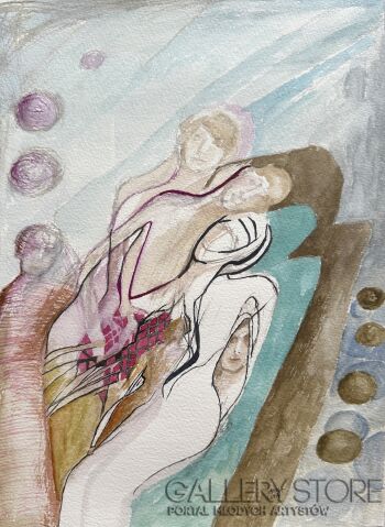 Anna Lupa-Suchy-Dotyk III-Malarstwo