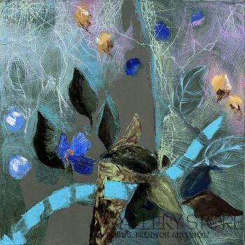 Anna Lupa-Suchy-Kwiaty nocy-Malarstwo