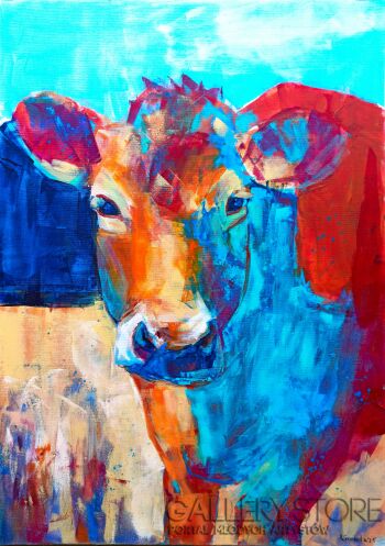 Anna Masiul-Gozdecka-Krówka-Malarstwo