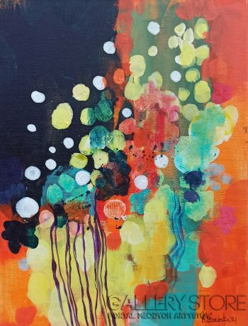 Anna Masiul-Gozdecka-Rabata wieczorem-Malarstwo