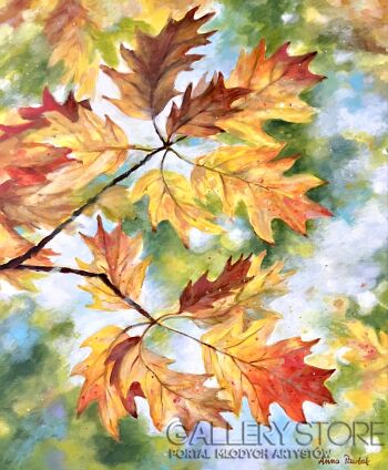 Anna Pawlak-"Kolory jesieni"-Malarstwo