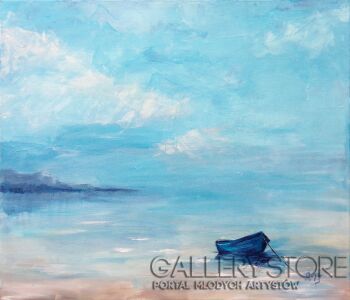 Anna Perek-Sobierajska-Cisza Horyzontu-Malarstwo