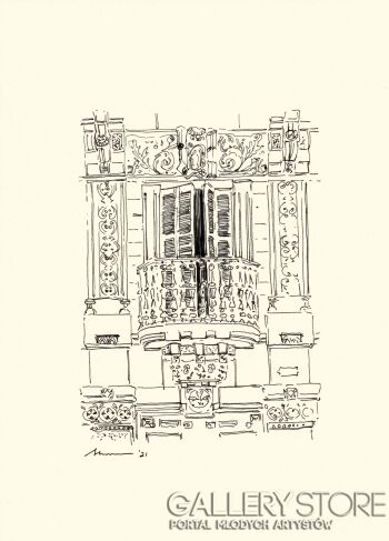 ANNA SELEROWICZ-BARCELONA XXXVII-Rysunek