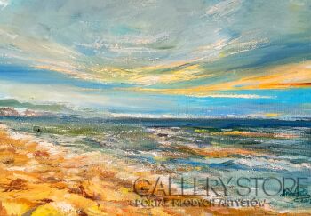 Anna  Wąsikiewicz-Wisełka nad Baltykiem-Malarstwo