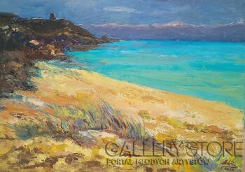 Anna  Wąsikiewicz-Wspomnienie z Malty-Malarstwo