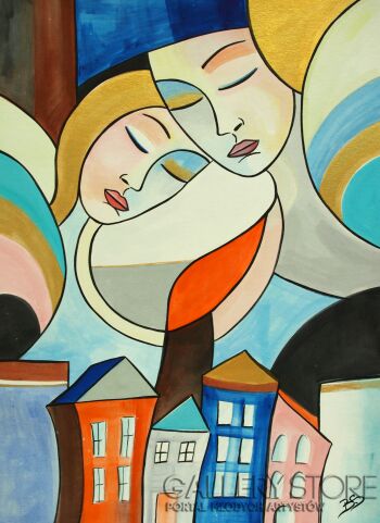 Barbara Soborak-Anioły spokoju-Malarstwo