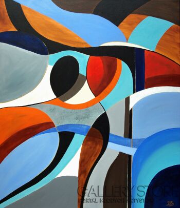Barbara Soborak-Płynność geometrii-Malarstwo