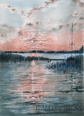 Barbara Trzeciak-Paradise-Akwarela