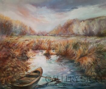 Barbara Trzeciak-Ukryta w zaroślach-Malarstwo