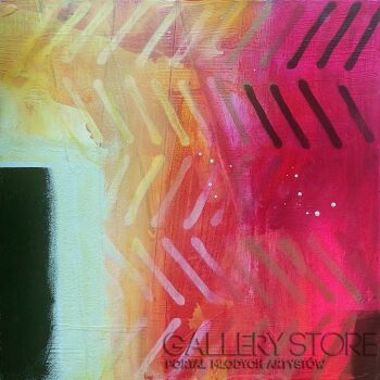 Barbara Zabłocka-w kwadracie-Malarstwo