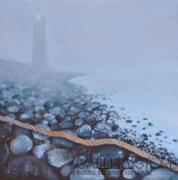 Beata Brząkalik-Gburek-Podróż na Północ XV-Malarstwo