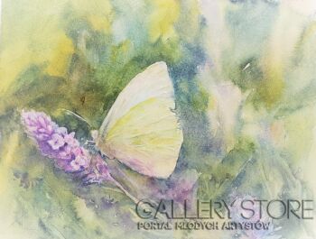 BUTTERFLY AND LAVENDER  2018.057 