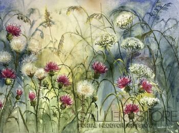Bożenna Niewinowska-Kwietna łąka 2-Malarstwo