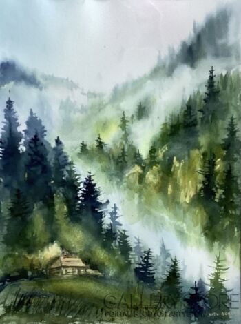 Bożenna Niewinowska-Światło i mgła -Malarstwo