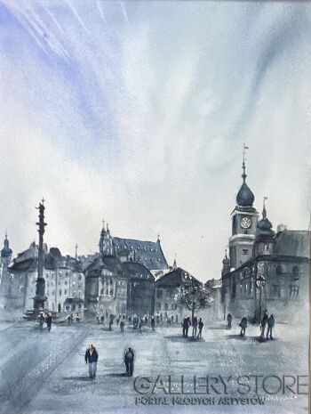 Bożenna Niewinowska-Warszawa, Plac Zamkowy-Malarstwo