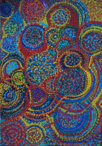 Dagmara Wrona-Miłość i lato-Malarstwo