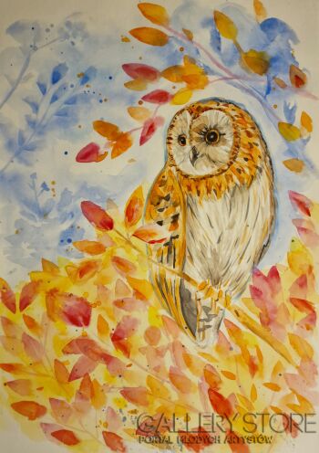 Danuta Kolis-Strażniczka jesiennych barw-Malarstwo