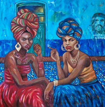 Danuta Kolis-W oczekiwaniu na zmainę-Malarstwo