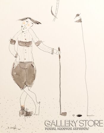 Dariusz Grajek-Golfista i....-Malarstwo
