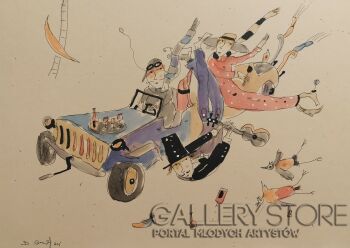 Szalony automobil...