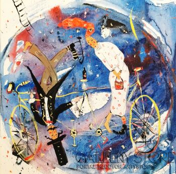 Dariusz Grajek-Tandem zakochania....-Malarstwo