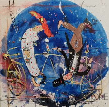 Dariusz Grajek-Tandemowa miłość....-Malarstwo