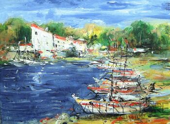 Dariusz Grajek-W Port Lligat...-Akryl