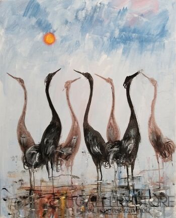 Dariusz Grajek-Żurawiniec w słońcu...-Malarstwo