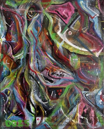 Dominik Gudalewicz-"Untitled" 2025-Technika mieszana