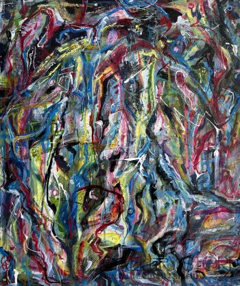 Dominik Gudalewicz-"Untitled" 2025-Technika mieszana