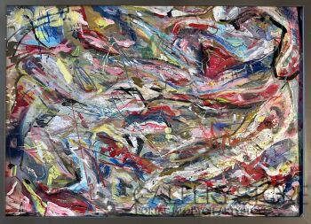 Dominik Gudalewicz-"Untitled" 2025-Technika mieszana