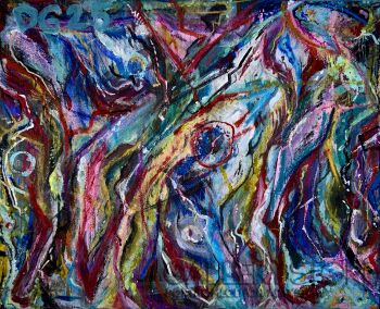 Dominik Gudalewicz-"Untitled" 2025-Technika mieszana