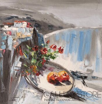 Dorota Łaz-Abstrakcyjna martwa natura -Malarstwo