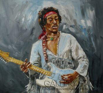 Dorota Łaz-Jimi Hendrix - koncert.-Olej