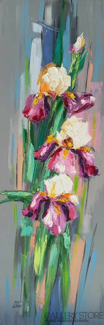 Dorota Łaz- Kwitnące rysy-Malarstwo