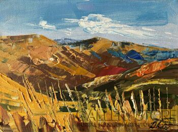 Dorota Łaz-Połoniny bieszczadzkie 3-Malarstwo